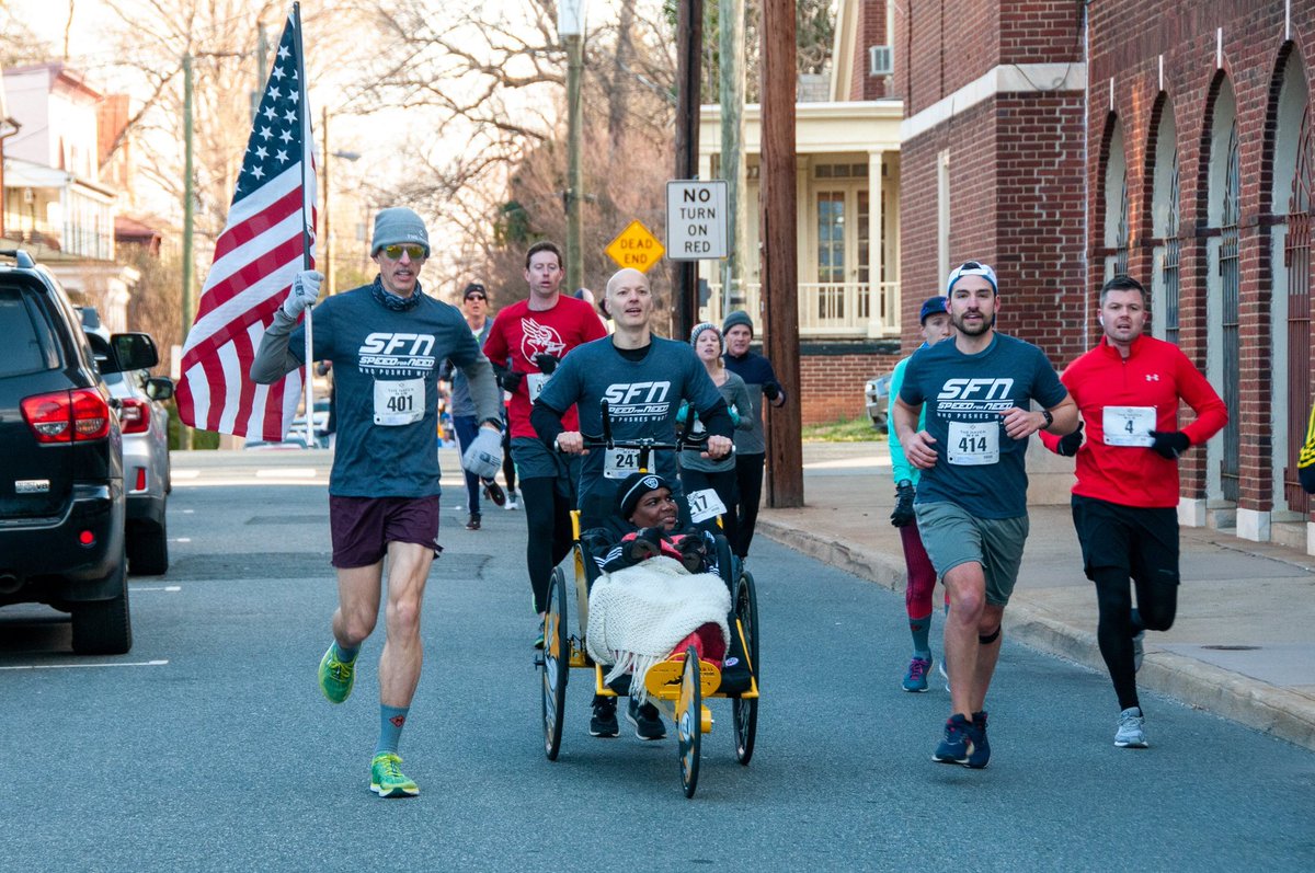 F3CheesyPoof's tweet photo. @F3Nation It's official! @F3SPEEDFORNEED has launched in @F3_Cville!  Great morning supporting  The Haven daytime homeless shelter. Thanks @GypsyFit_F3 for his support in training the PAX and helping with logistics. #f3works #gotsome #whopusheswho https://t.co/yz2uOcax9m