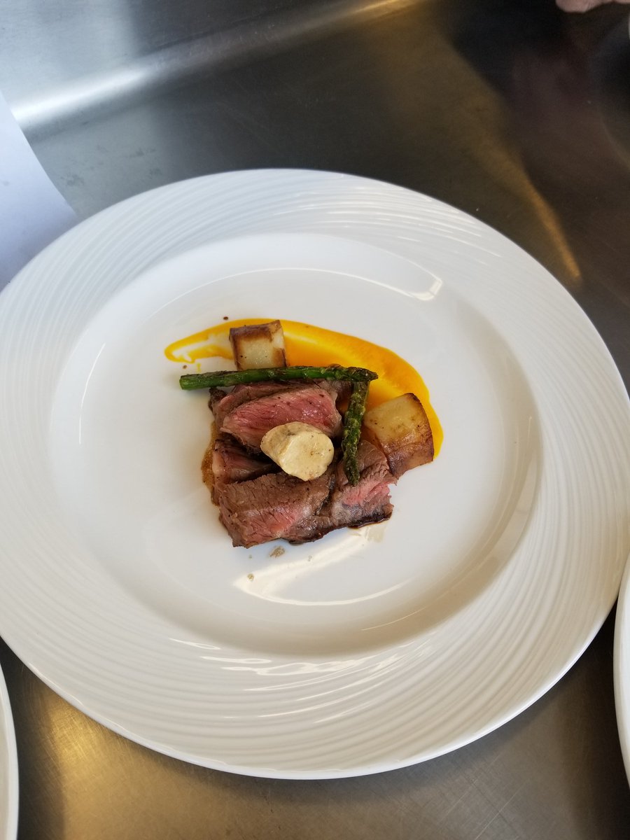CulinaryFedera1's tweet photo. First, Second and Third plates!  What a rush that was! Good job everyone. There was alot of talking between us to find out who would win. https://t.co/JLuecNqCEH