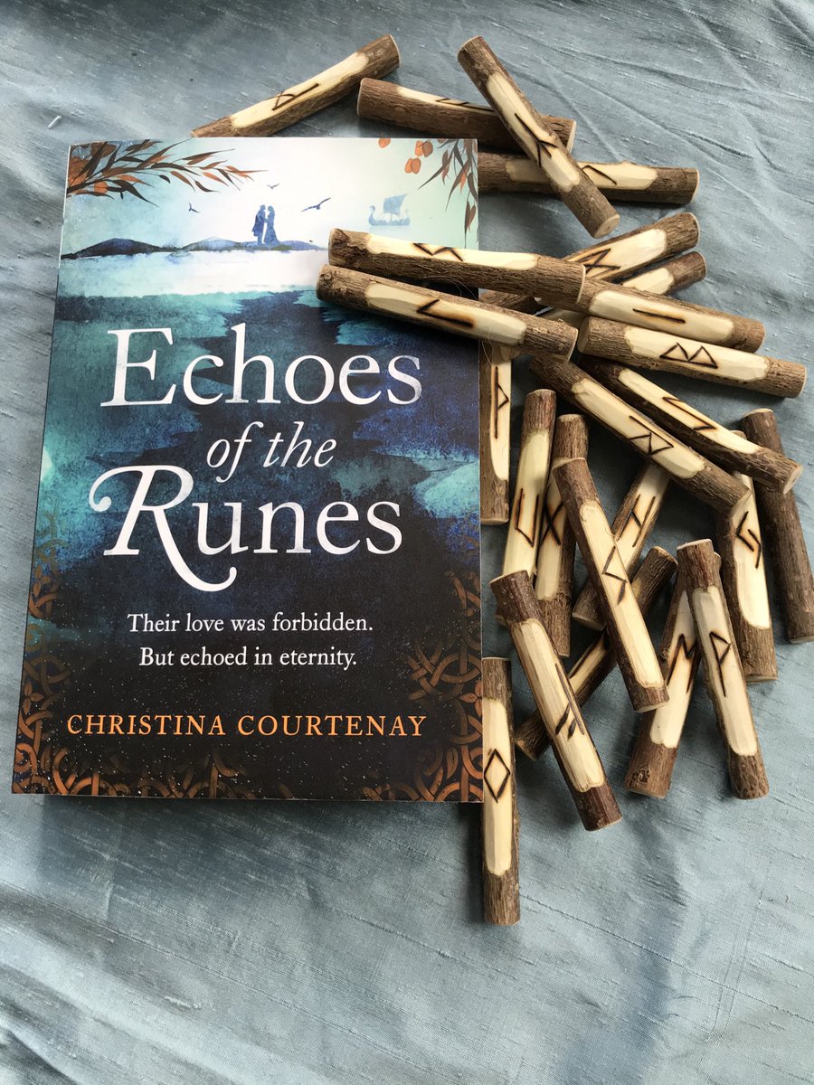 PiaCCourtenay's tweet image. Ps. Here’s a photo of so called ‘rune staves’ which are used for fortune-telling #SatBookChat