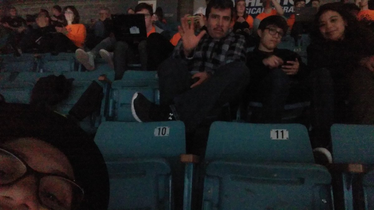 At #MidwestRegionals with family. Our best supporters here!