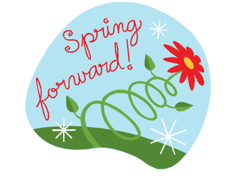 On Sunday, March 8th!  #springforward #longerdays