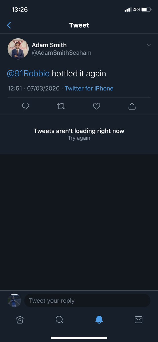 91Robbie's tweet photo. @AdamSmithSeaham why are you tweeting me utter pap then deleting it????? Liverpool 2-1 Bournemouth 🤫🤫🤫🤫🤫🤫 #3away https://t.co/xJDnGu1Oba