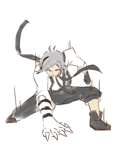 文豪ストレイドッグスの敦君

#文豪ストレイドッグス
#中島敦
#山月記
#絵描きさんと繋がりたい 
#イラスト好きと繋がりたい 