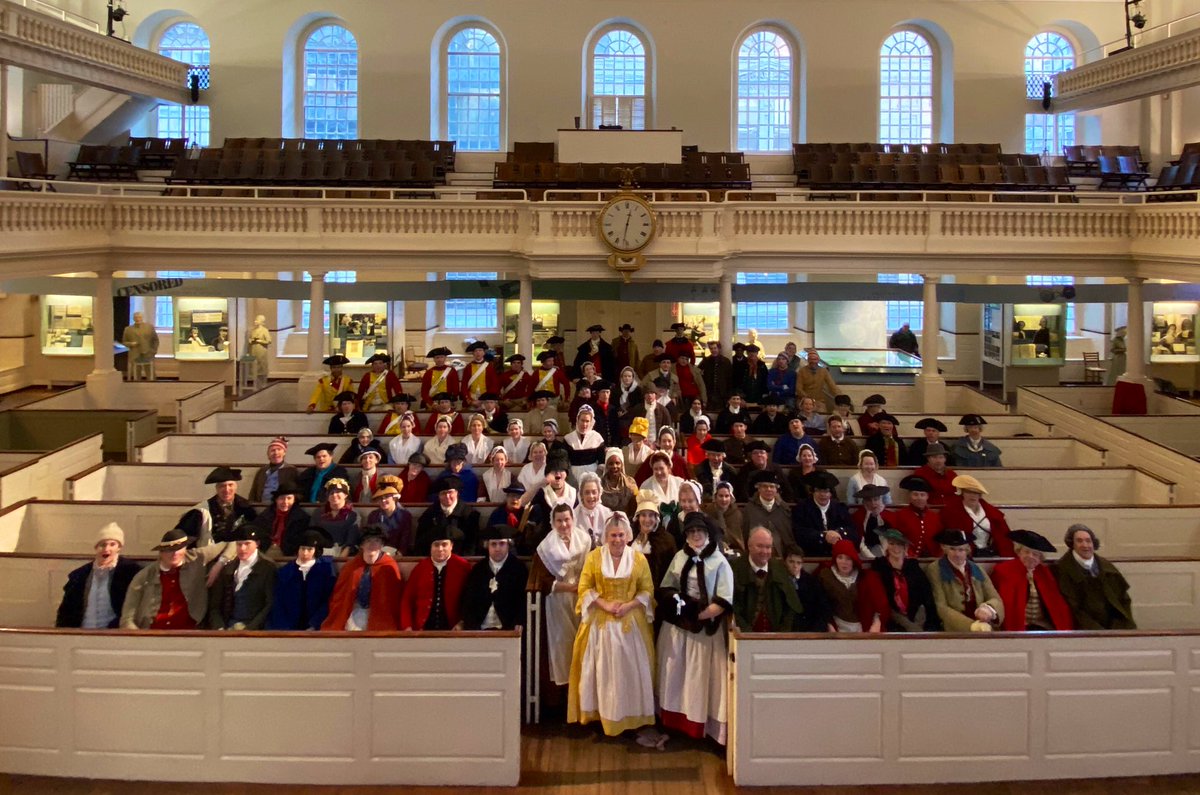 RevSpaces's tweet photo. THANK YOU to the amazing ensemble of reenactors bringing history to life today! And we absolutely could not have done this without the support of @NewportHistory’s #HistorySpace and Elizabeth Sulock. Huzzah! https://t.co/TE4uNgDRz8