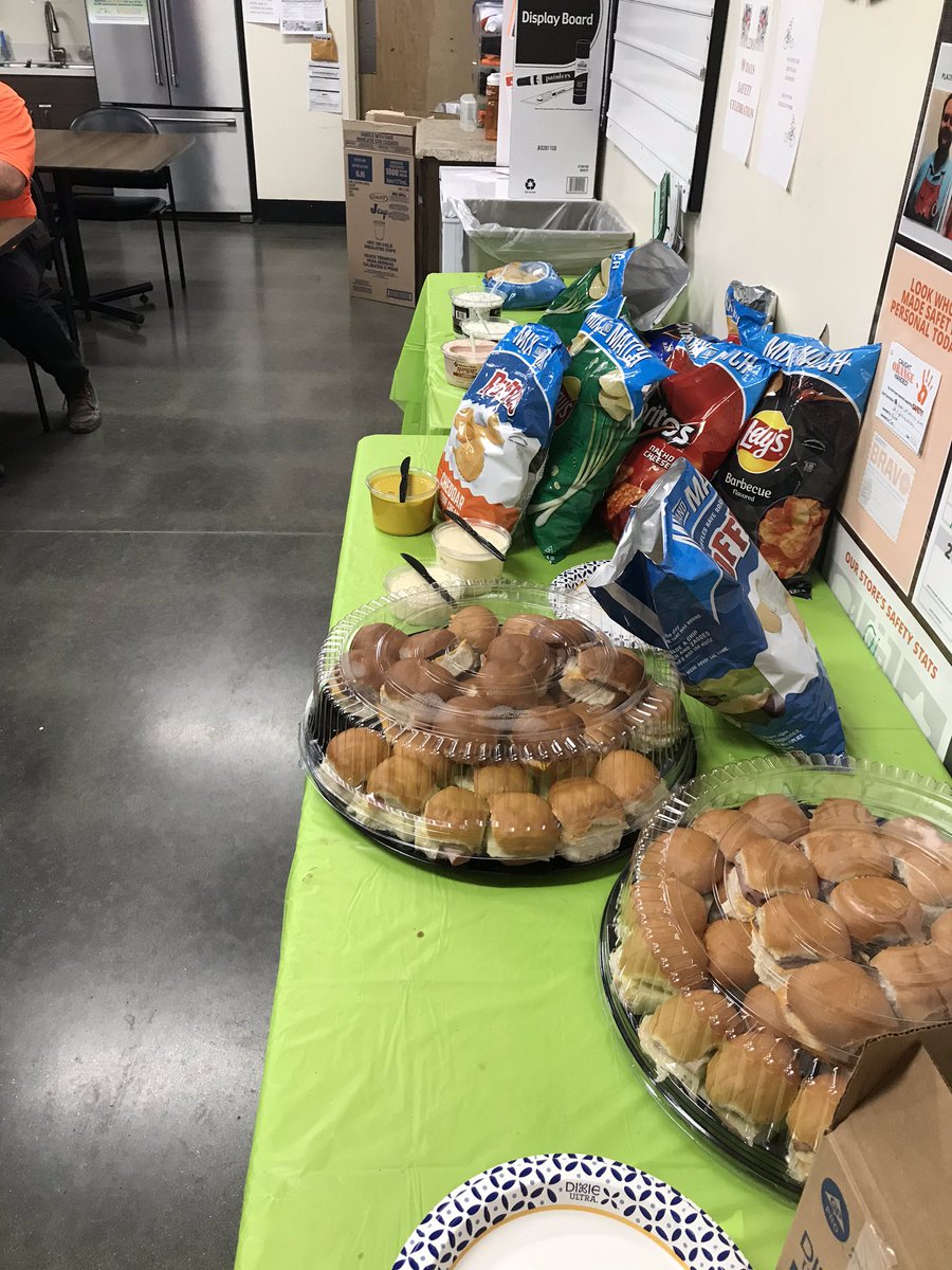 Craig Collom (@collom_craig) on Twitter photo 90 Day Safety Celebration setup and ready for some hungry associates!! <a href="/HinckJ/">Mike Hinck</a> <a href="/kear_tiffany/">Tiffany Kear</a> @MAPMD175 <a href="/JohnGar22539201/">John Gardner</a> <a href="/earl_banks/">Earl Banks</a> <a href="/M48d36/">Mike Sweeney</a> 90 Day Safety Celebration setup and ready for some hungry associates!! <a href="/HinckJ/">Mike Hinck</a> <a href="/kear_tiffany/">Tiffany Kear</a> @MAPMD175 <a href="/JohnGar22539201/">John Gardner</a> <a href="/earl_banks/">Earl Banks</a> <a href="/M48d36/">Mike Sweeney</a>