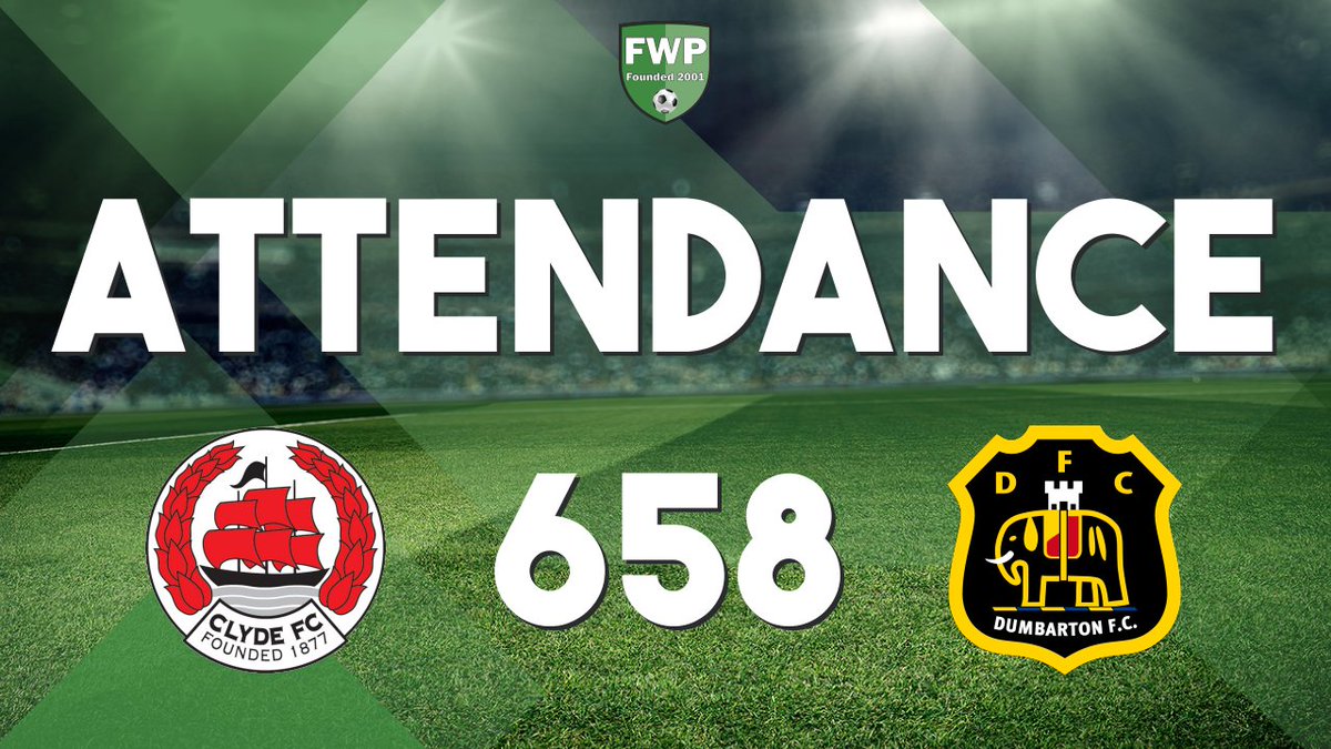 FWPDumbarton's tweet photo. ATTENDANCE: @FWPClyde v @FWPDumbarton - 658 https://t.co/SI1gTiJ4cf https://t.co/mvCiNl0gzY