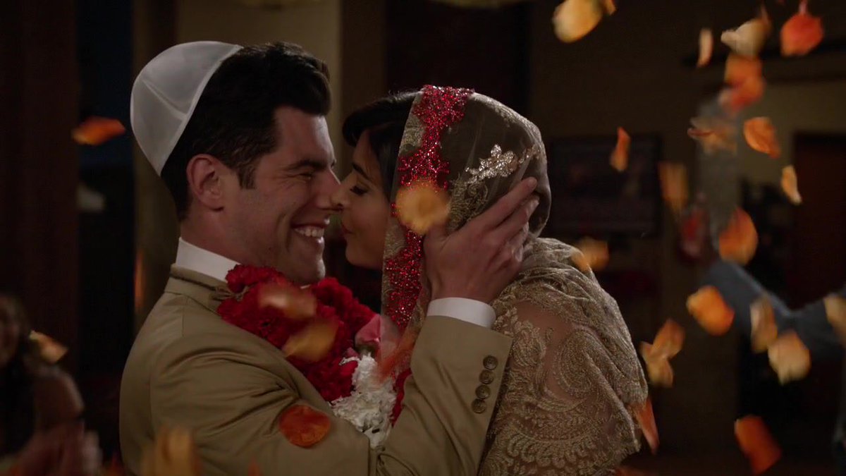 - cece x schmidt - new girl- i miss them constantly- their proposal and wedding will never not make me cry- GIRL IMMA MARRY YOU- they walked so priyanka & nick could run- they got the perfect ending and i am so happy for them