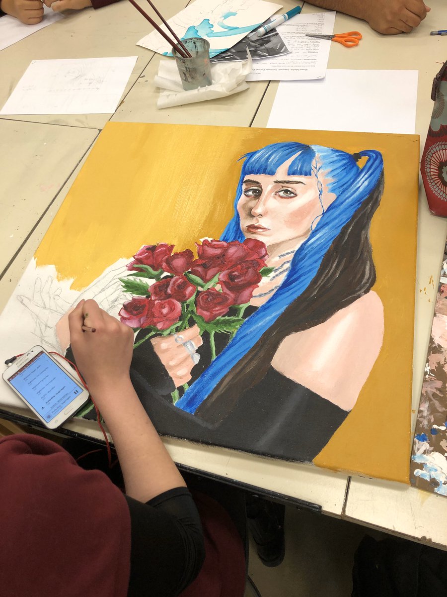 lexikmentzel's tweet photo. Another ROHS prodigy. #highschoolartteacher #talentedstudents https://t.co/bEXrEDV2OF