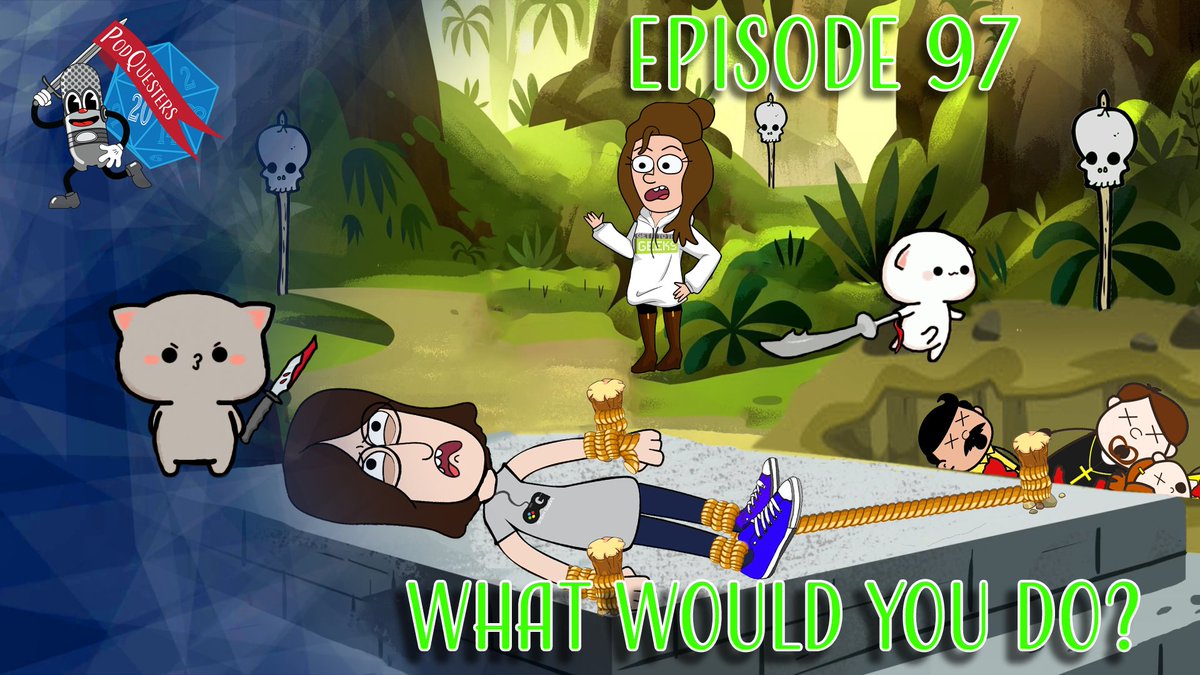 podquesters's tweet photo. On this episode of Podquesters, the team faces a moral dilemma. 

https://t.co/tCzOFTycPQ https://t.co/WQ5Z8wFnsC