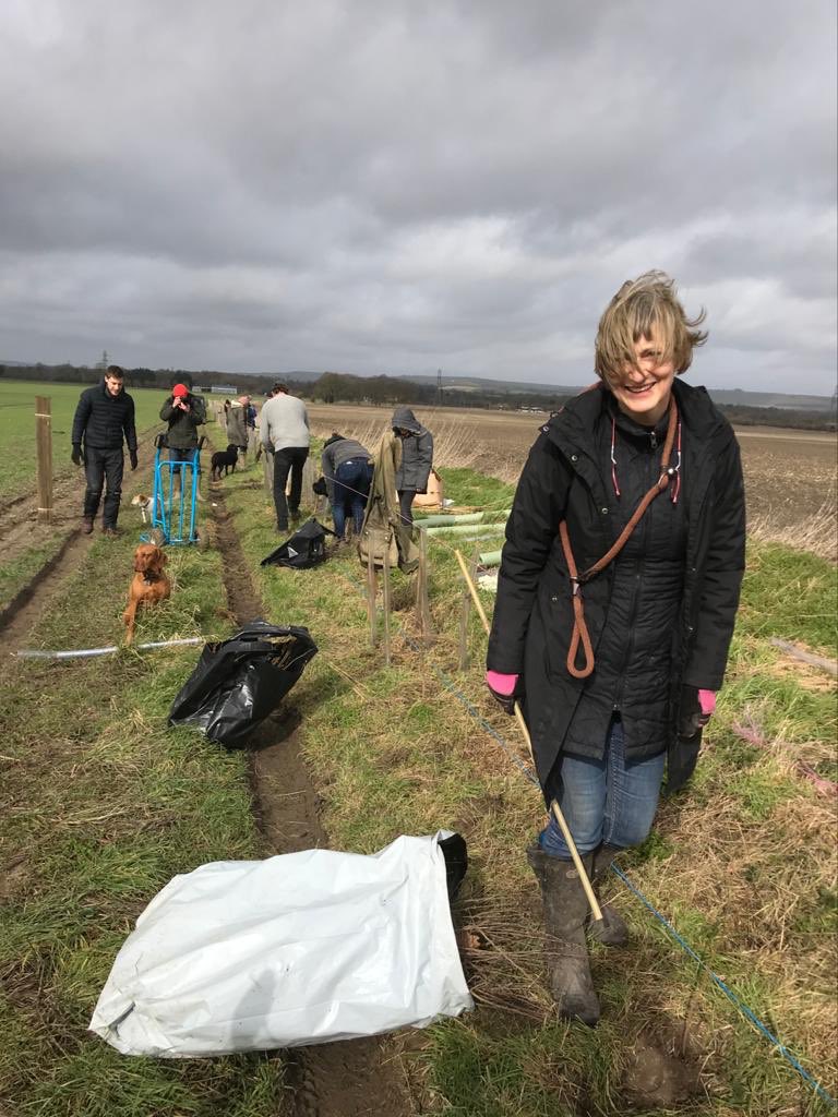 plant_our's tweet image. Friends (old and new) and neighbours from Manningford and Pewsey planting a hedge along a footpath with the blessing of the local landowner and trees provided by @WoodlandTrust #communityplanting #treechampions #treeheroes #wiltshire @visitpewseyvale