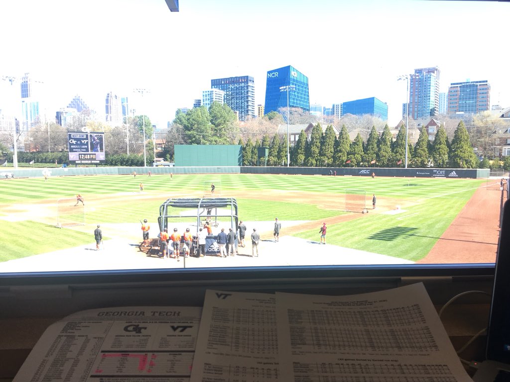 A walk-off thriller last night, can’t wait to see what today has in store for <a href="/GTBaseball/">Georgia Tech Baseball</a>!

Now a chance to clinch the ACC-opening series against VT on a beautiful afternoon. <a href="/_kelleraustin/">Keller Austin</a> and I are on with the pregame show at 1:45, first pitch at 2 

📻: tunein.com/radio/Georgia-…