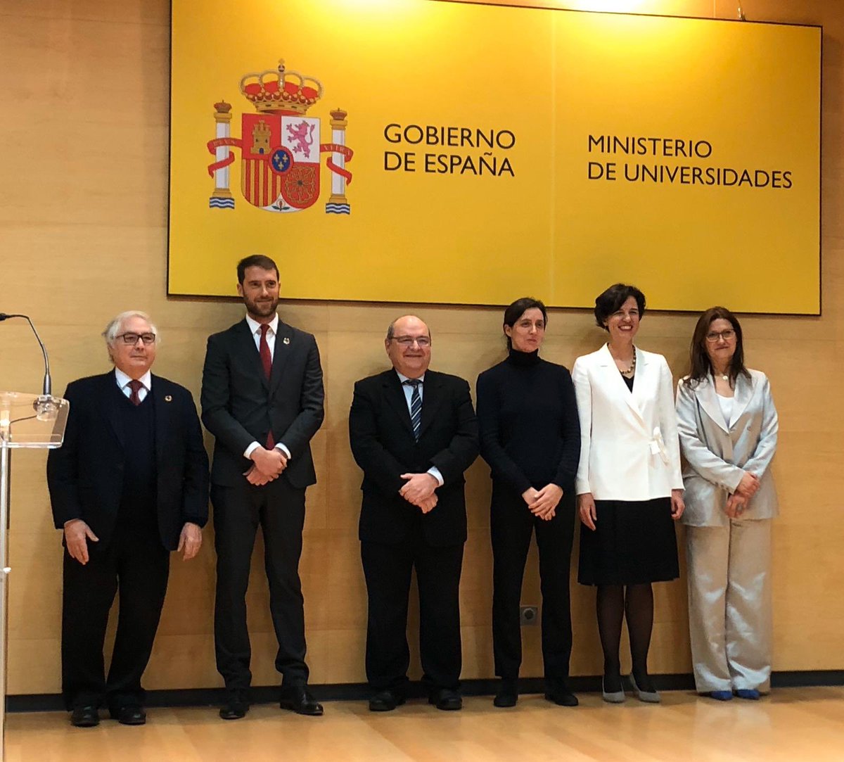 Toma de posesión de Altos Cargos del Ministerio de Universidades.