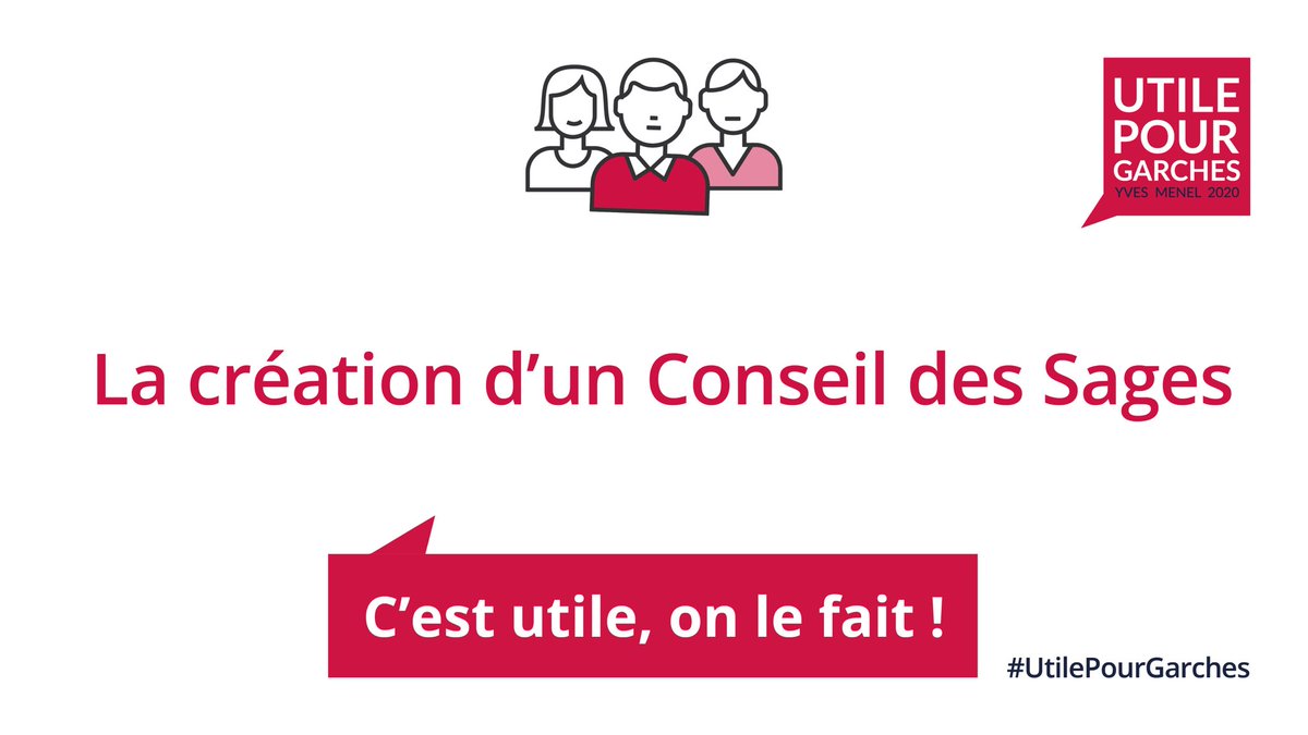 garches2020's tweet photo. La création d’un Conseil des Sages. C’est utile, on le fait !
https://t.co/OTP2c23Ngs
#Garches #HautsDeSeine #Municipales #Votezle15mars #YvesMenel #UtilePourGarches https://t.co/79fDAVOP5h