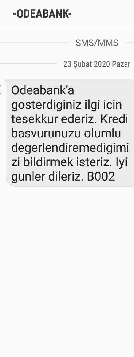 Teşekkürler odea