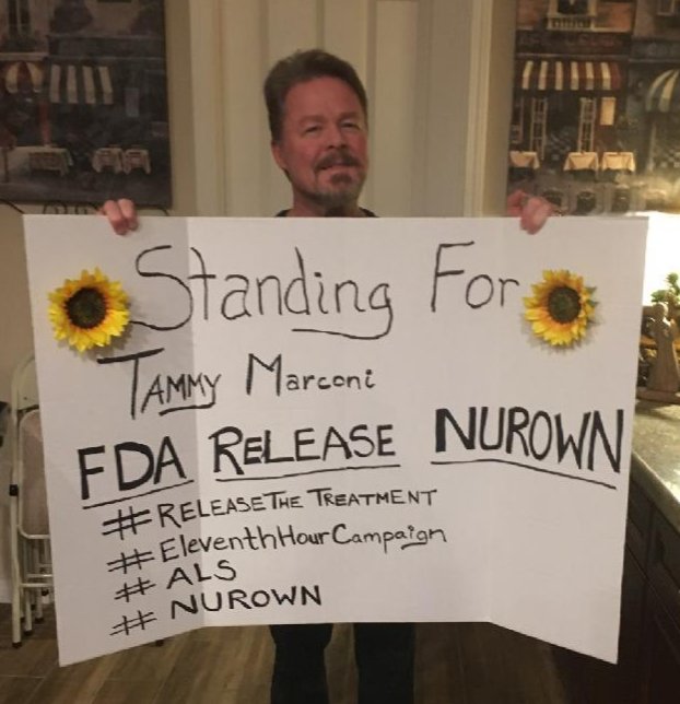 TammyMarconi's tweet photo. FDA release NurOwn!
#releasethetreatment
#eleventhhourcampaign
#ALS
#NurOwn https://t.co/HQdiZJvV8b