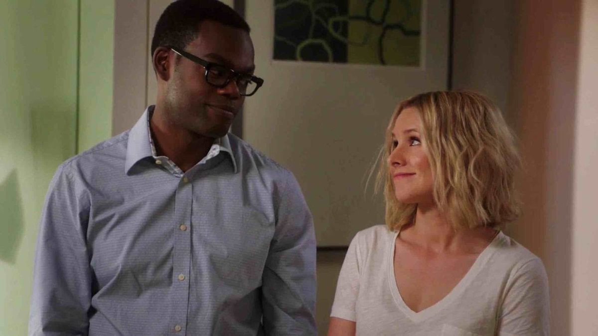 - chidi x eleanor - the good place- SOULMATES- they got such a beautiful ending and i thank tgp for that every single day- THERE IS NO ANSWER BUT ELEANOR IS THE ANSWER- they always find each other no matter what