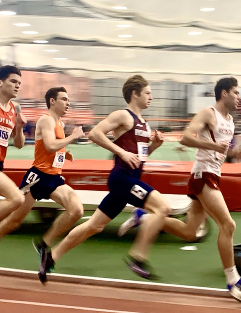 RichmondXCTF's tweet image. IC4A MILE | Spiders🕷Junior Trey Burleson advances to tomorrow’s Mile Final with is 4:09.87 in today’s prelim.  #goSpiders #SpidersXCTF #oneRichmond #rva