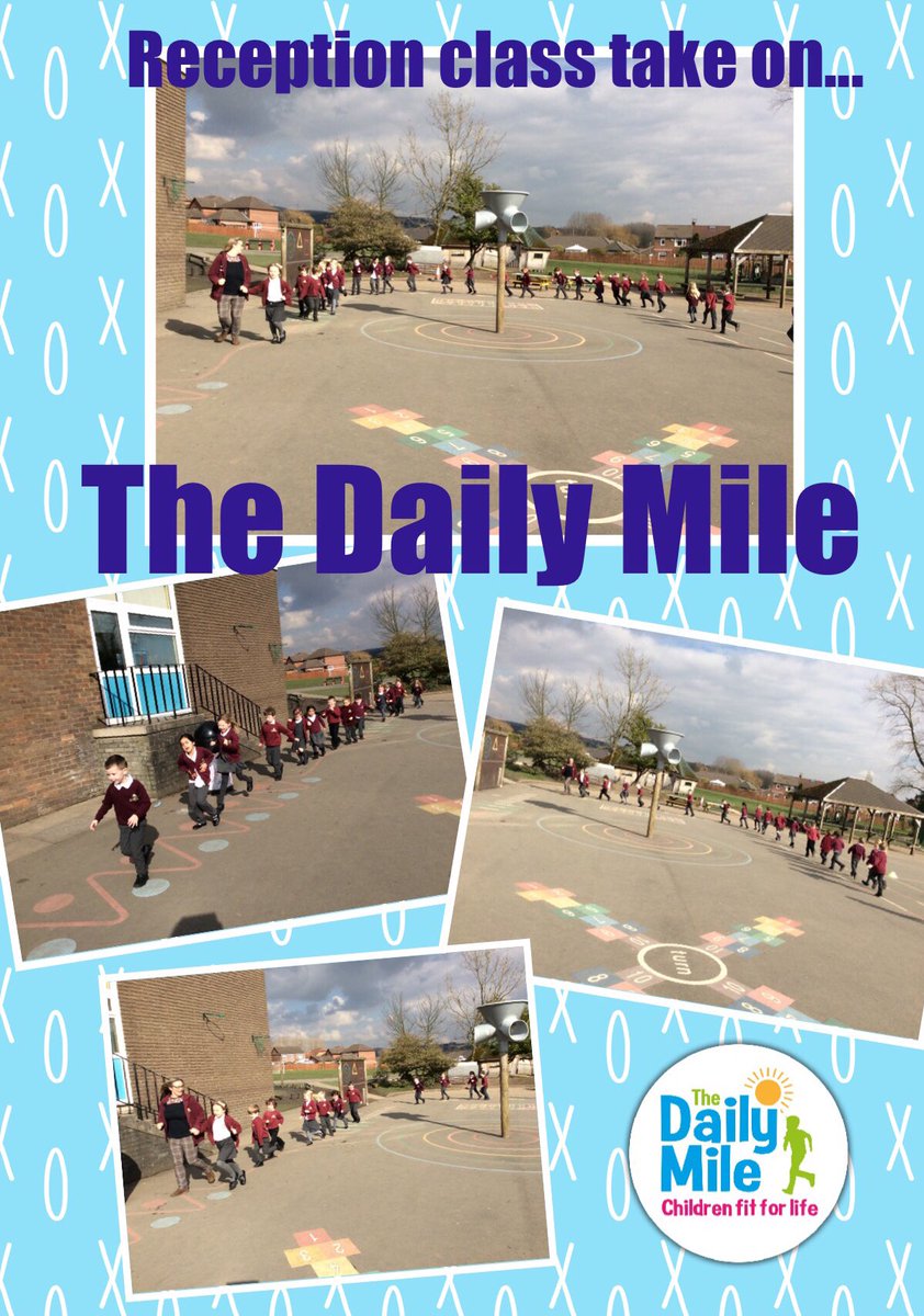 #TheDailyMile #Fitness #Health #EYFS <a href="/HolcombeBrook/">Holcombe Brook PS</a>