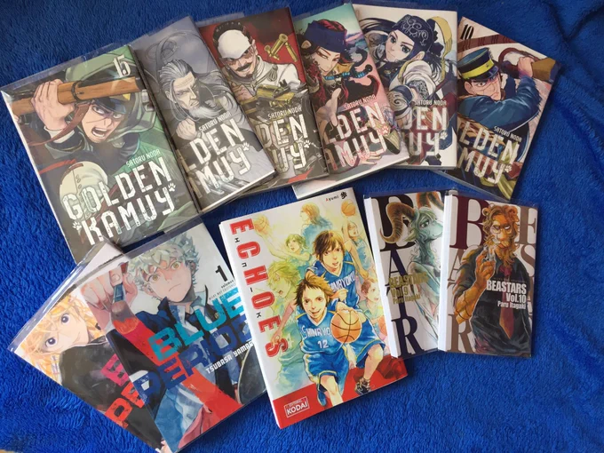 New lot ? and finally got Echoes from @editorialKODAI !! By trans author Ayumi is about two characters who don't fit in the female basketball team for different reasons but connect at the end thanks to the sport, I really enjoyed the art with ruthless plays and the trans MC 