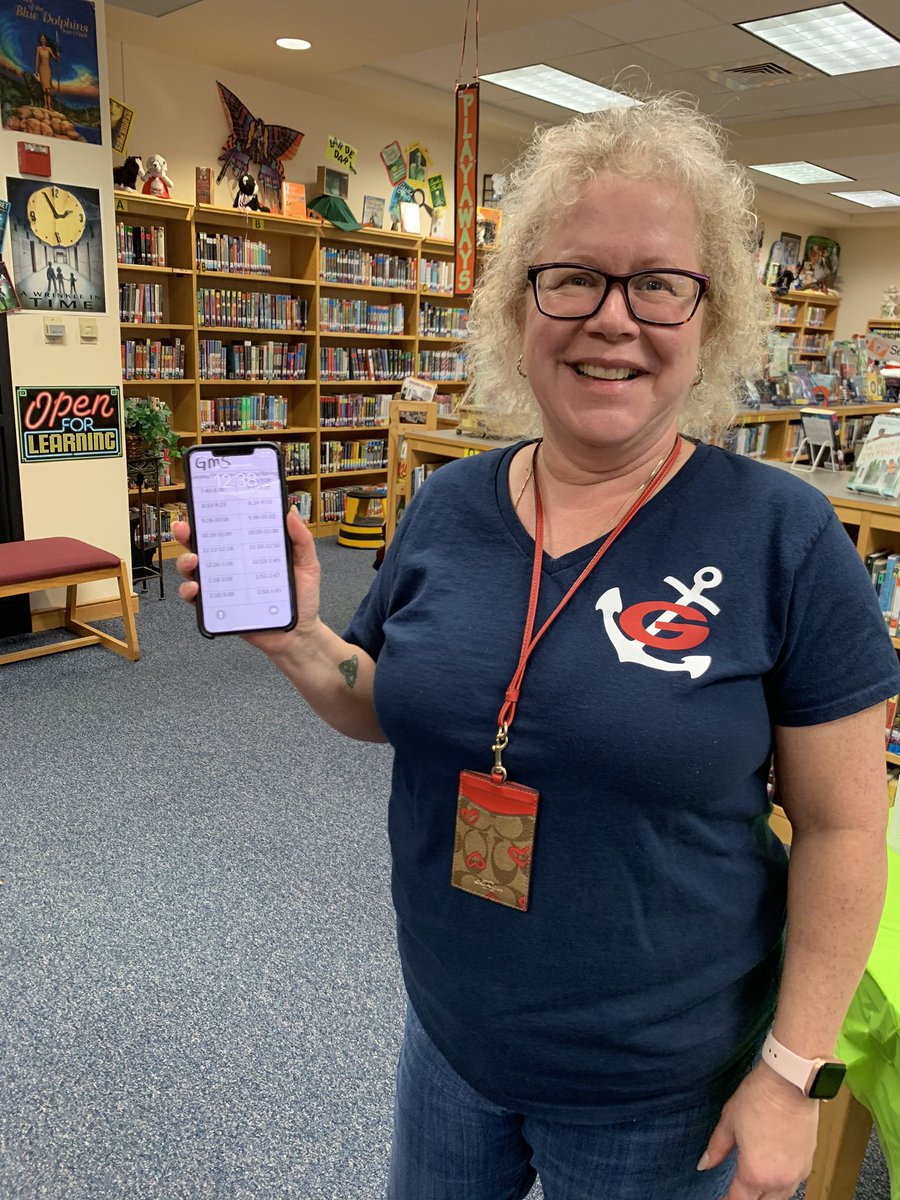 LBDonatelli's tweet photo. GMS teachers innovating every day of the week! Ms Scott making the new bell schedule the background on her phone! Modern problems require modern solutions! 🤣 We’re all just trying to keep up! #WhatDayOfTheWeekIsIt? #gmsinnovates @TiannaSAnthony @kecagle https://t.co/dMG54OSgzN