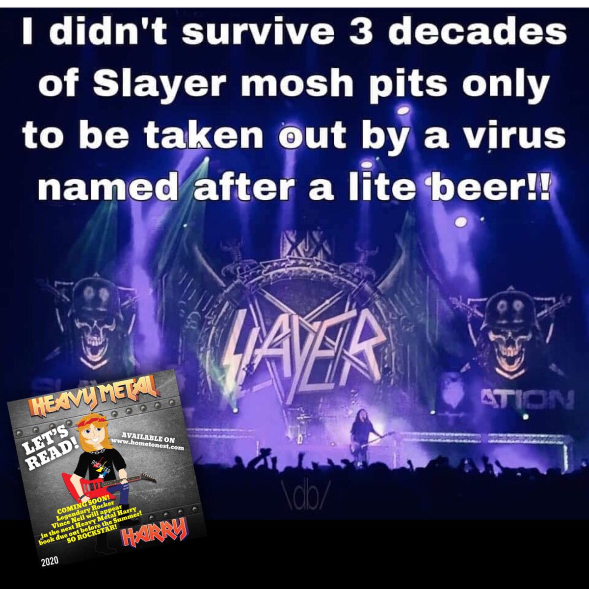 HEAVYMETALHARR1's tweet photo. Letโs Read!!!! New book out in June!!! โHeavy Metal Harryโs First Gig!โ Special Guest Rocker, Vince Neil!!! #socialskills #vinceneil #read #books #children #ChildrensBooks #mrsocks #mrsocksworldofrock #HeavyMetal #guitar #heavymetalharry @rainhannah_ @thevinceneil @HomeToNest https://t.co/WiVApoedVv