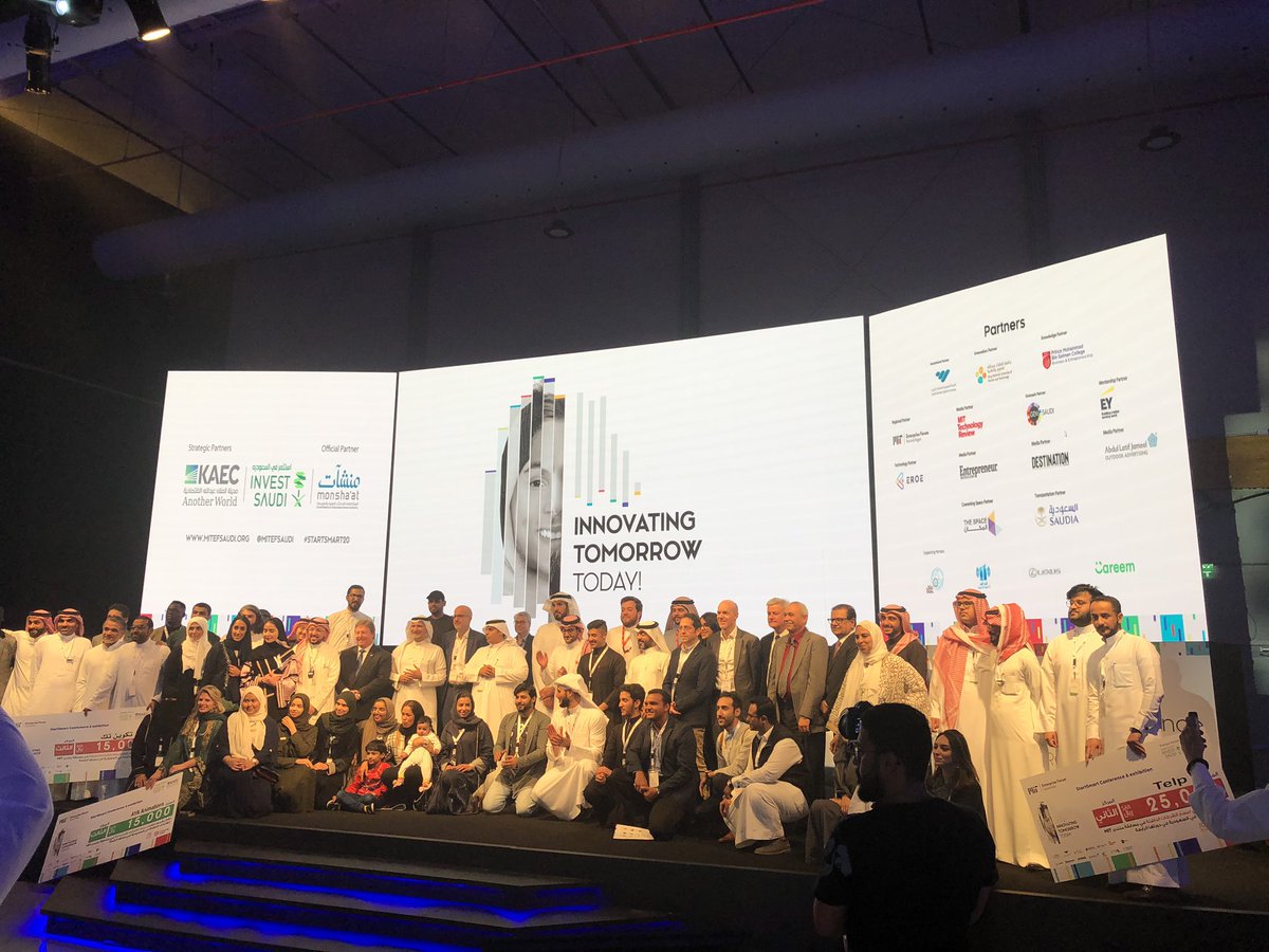 HusseinAttar's tweet photo. الفائزين في فعالية @mitefsaudi مرحلة الشركات
١- @fruits360
٢- @Telp_me
٣- @3Ditcorp
مرحلة الأفكار
١- @FirnasAero_ME
٢- #uvera
٣- @Ghallah_Sys
شركات الريادة الاجتماعية
١- @jaleesaLLC
٢- @SaudiYAGroup
٣- @AYAAnimations
مبروك للجميع وباقي المشاركين #StartSmart20 https://t.co/lvbh5BMfKj