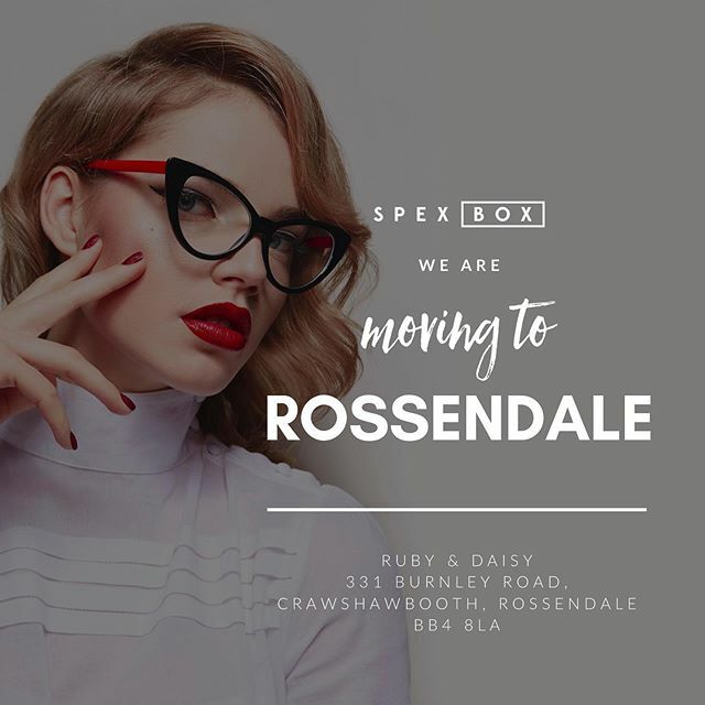 thespexbox's tweet photo. BIG NEWS! We’re moving 🚗 
After a fantastic first year at our store in Whalley (@salvagehouseofwhalley) I'm delighted to announce that Spexbox is MOVING! We're on our way to #rossendale and you will now find this little glasses store @rubydaisy1! 👓Ey… https://t.co/DQb5zLjBZR https://t.co/JNXCNL74d7