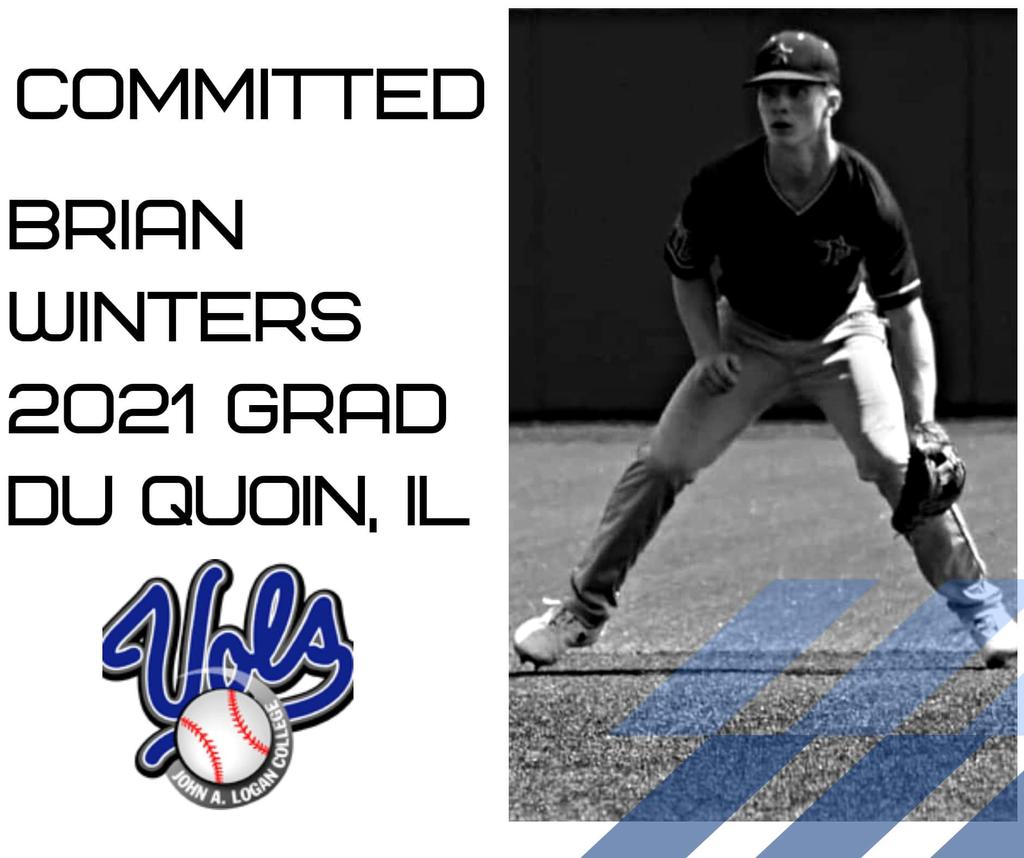 DuQuoinBaseball's tweet photo. Congratulations to 2021 graduate Brian Winters on his commitment to play @LoganVolsBsbl.

 @duquoinindians1 @Geiger15 @PBRIllinois @PBR_JUCO @ihsa https://t.co/X72C4f98yB