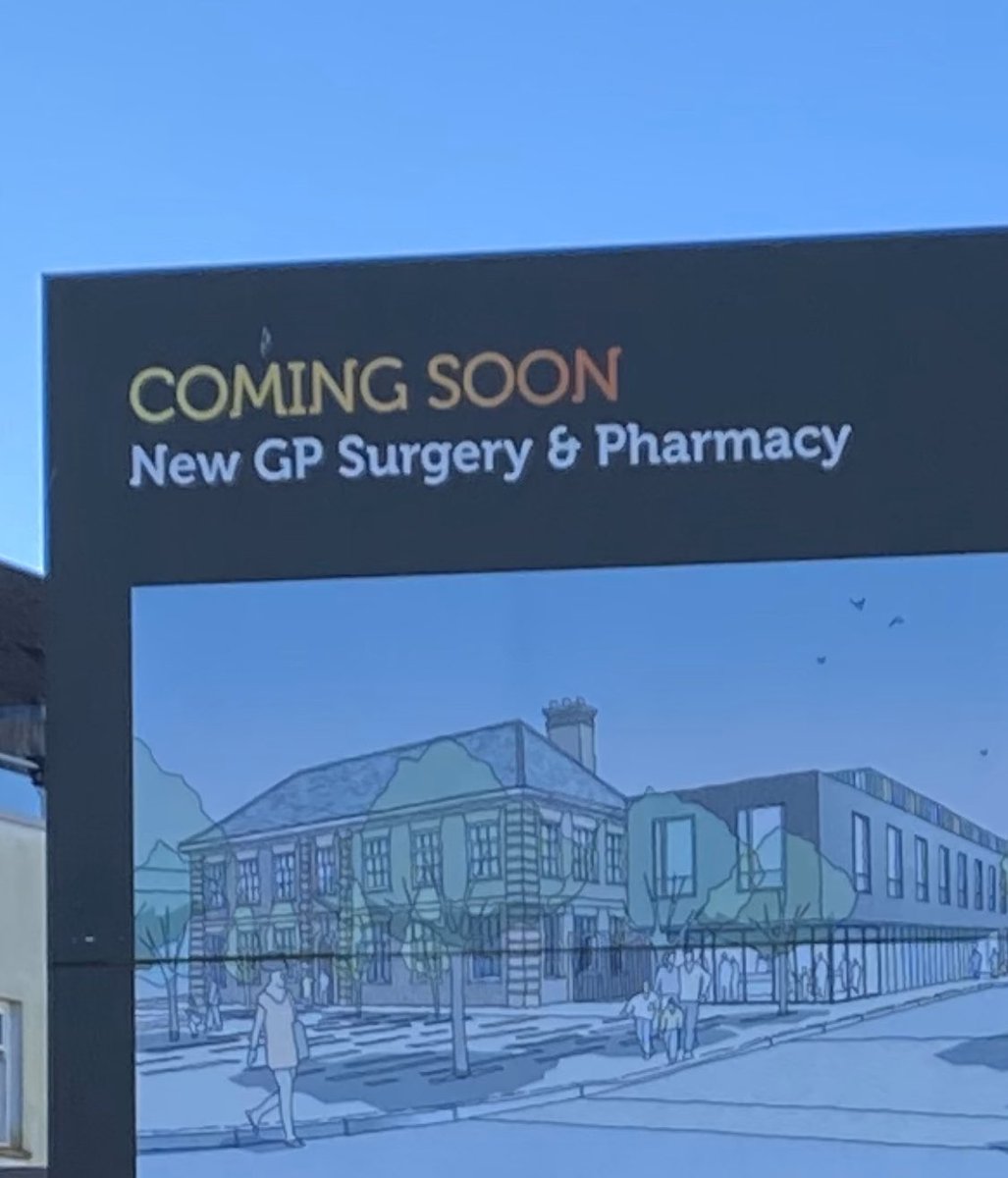 cah_1987's tweet photo. @laurasgc @CrestNicholson @Siobhain_Mc @Merton_Council GP Surgery ‘Coming Soon’ - as it has been since 2013 #ComeOnCrest #RowanPark #ForgottenEstate https://t.co/ro1GRfTAdT