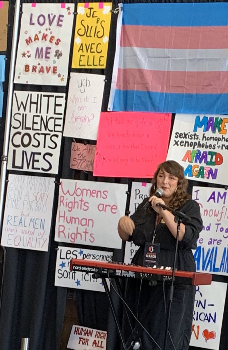 jbatley's tweet photo. Thank you to @MavenOfMayhem and @CrystalenaMusic for using your voices and sharing your stories at the #ottawawomensmarch 
#IWD2020 

Keep showing up. https://t.co/kxJ07JNoTj