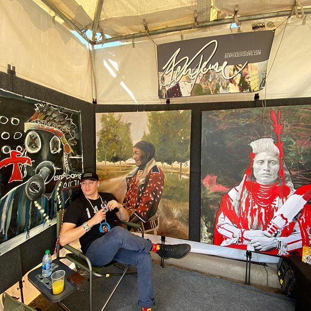 ArtMags's tweet photo. Ben Pease at #heardindianmarket2020 at @heardmuseum. @benpeasevisions #NativeAmericanArt https://t.co/s8FglrJasi https://t.co/4mqhvrGIpy