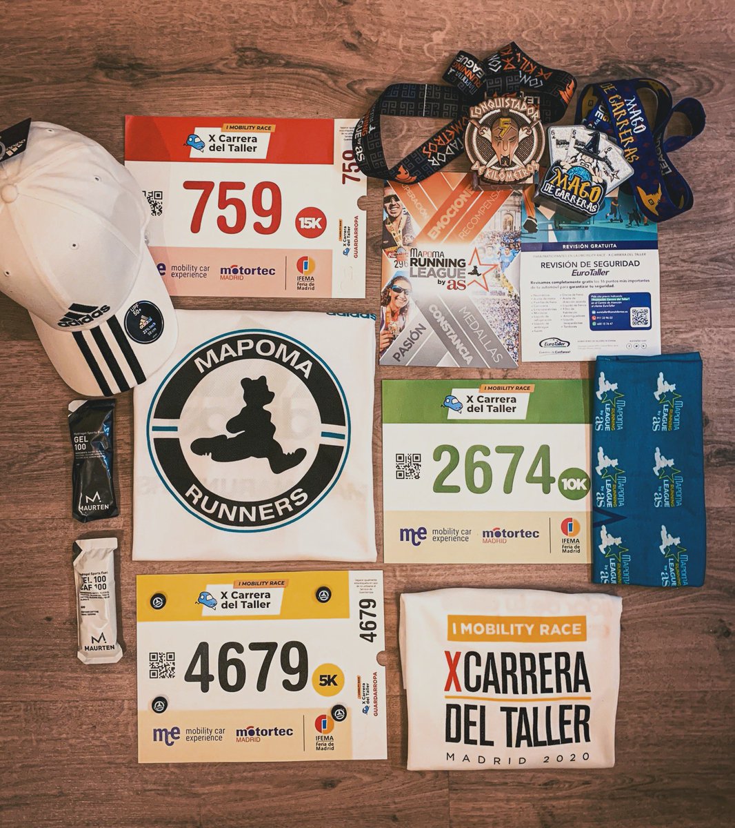 AD_MAPOMA's tweet image. Nuestro #KitRunner para la séptima prueba de la #MapomaRunningLeague by AS... listo ✅ 

Mañana corremos por la movilidad responsable y sostenible en la #CarreraDelTaller @Ponteapunto.
¡Y lo vamos a pasar en grande!

Buenas noches... y felices kilómetros 🌙🙌🏻