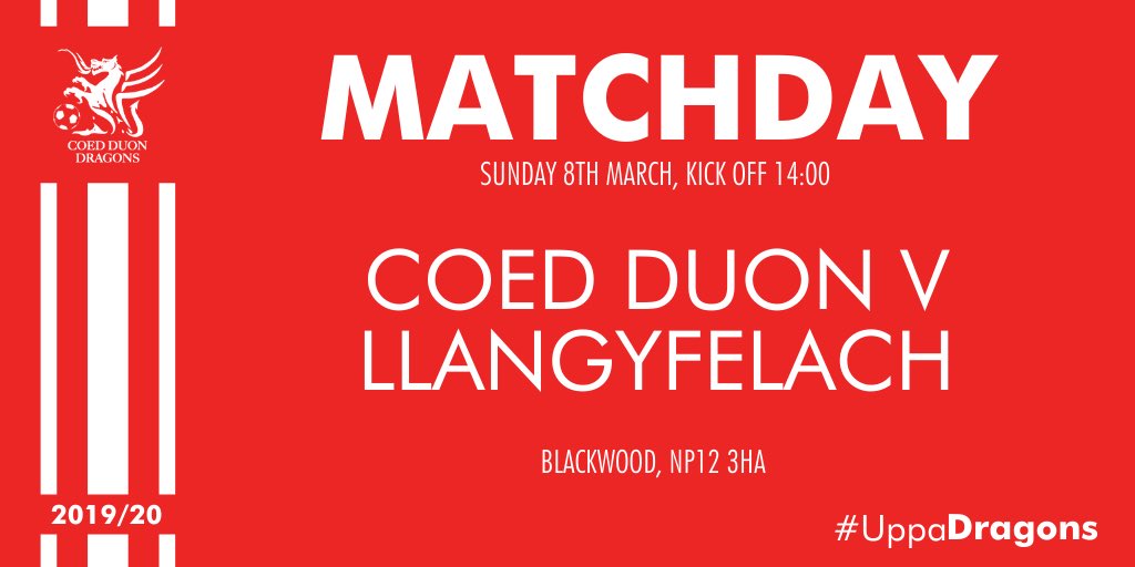 Tomorrow we welcome <a href="/LlangyLadiesAFC/">Llangyfelach Ladies</a>  to Blackwood for our next fixture in the @WelshWomensLge.

Come and show your support for the girls!

 #UppaDragons⚫️🔴🐉⚽️