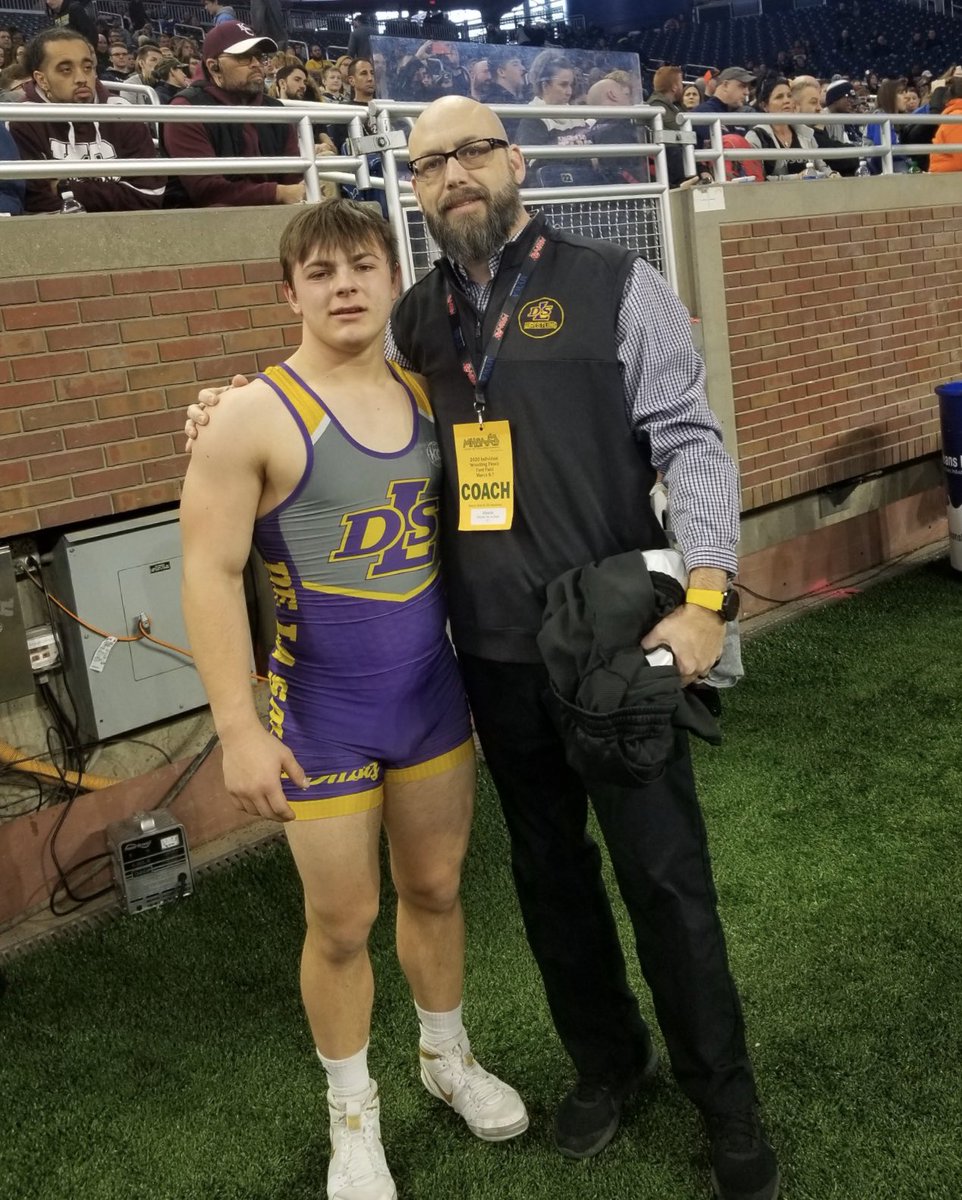 De La Salle Collegiate High School Athletics (@delasallead) on Twitter photo Great job <a href="/BrettStanley30/">Brett Stanley</a> - 5th Place at the Wrestling State Finals - 160 pounds
He’s now a 2-time state placer for <a href="/dlswrestling/">DeLaSalle Wrestling</a>. Check out the wrestling page on delasallepilots.com for more stories on Brett and his teammates
#PilotPride Great job <a href="/BrettStanley30/">Brett Stanley</a> - 5th Place at the Wrestling State Finals - 160 pounds
He’s now a 2-time state placer for <a href="/dlswrestling/">DeLaSalle Wrestling</a>. Check out the wrestling page on delasallepilots.com for more stories on Brett and his teammates
#PilotPride
