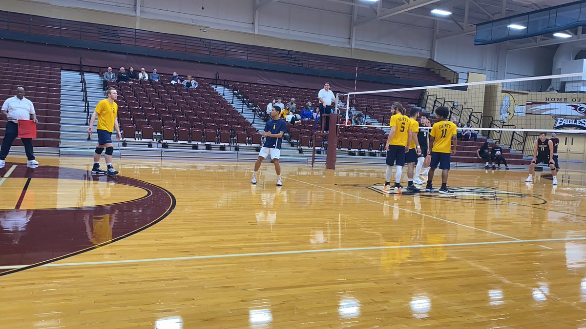 Set 3 | Starters

L - #4 Emilier DeJesus
S - #3 Keegan Crawford
Rs - #9 Kevin Gomez
OH1 - #5 Bryce Johnson
OH2 - #12 Evan Cashen
MH1 - #11 Bernard Bell
MH2 - #7 Jakob Pickett

#FearTheHalo #GoSaints 💫