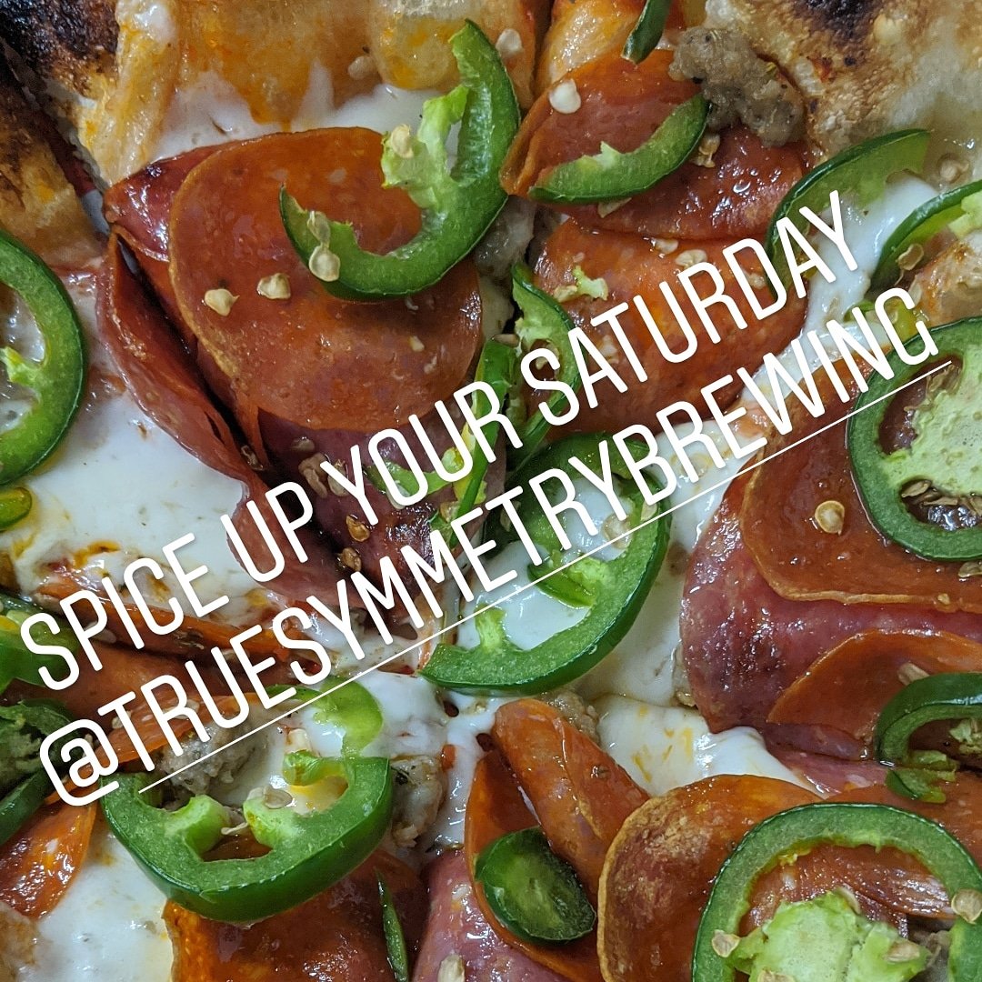 All afternoon <a href="/truesymmetrybrw/">True Symmetry Brewing Co</a> 
PIZZA...BEER... PRETZELS...LIVE MUSIC