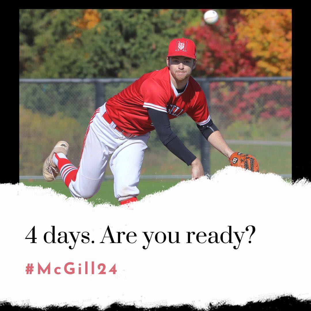 Only 4 days before #McGill24 •
Help us improve our facilities and equipment, secure a more intensive and competitive playing schedule and improve off-season training. 💪