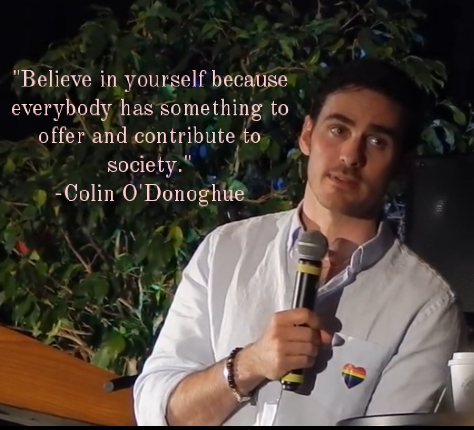 meganhinsley's tweet photo. Day 7: #ODonoweek 

@colinodonoghue1 is incredible. Inspirational. Thoughtful. Super sweet and kind. He gives the best advice about life, love, following your dreams... He's awesome. He inspires me to believe in myself when I occasionally go through rough times. ❤️ https://t.co/iUikLck9KM