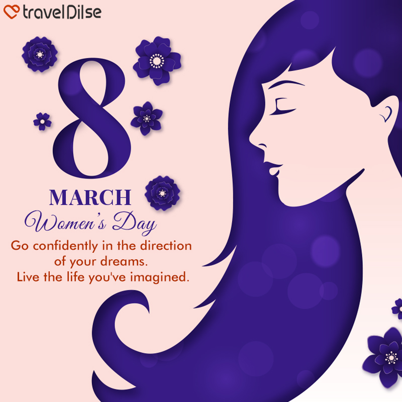 TravelDilSe's tweet photo. A beautiful woman draws strength from troubles, smiles during distress and grows stronger with prayers &amp; hope. Wishing you a very Happy Woman’s Day 😊
#Internationalwomensday #Womensday #HappyWomensday https://t.co/zvt7wnfXVp