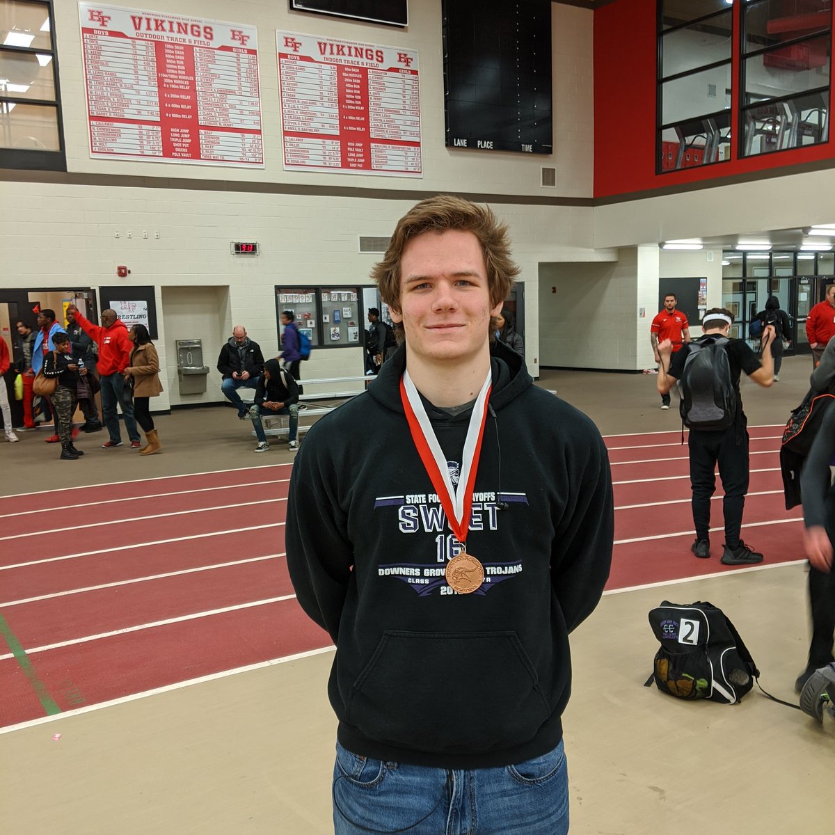 DGN_THROWS's tweet photo. Yesterday, Brendan Truett got 3rd in his flight with a throw of 14.56m which was another PR https://t.co/wFVWNLe6ao