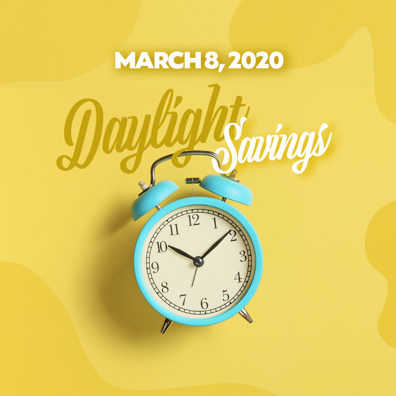 TheWhitneyApts's tweet photo. Don't forget tomorrow is daylight savings time! It's time to spring forward! ⏰☀️ https://t.co/m8XKdajGG5