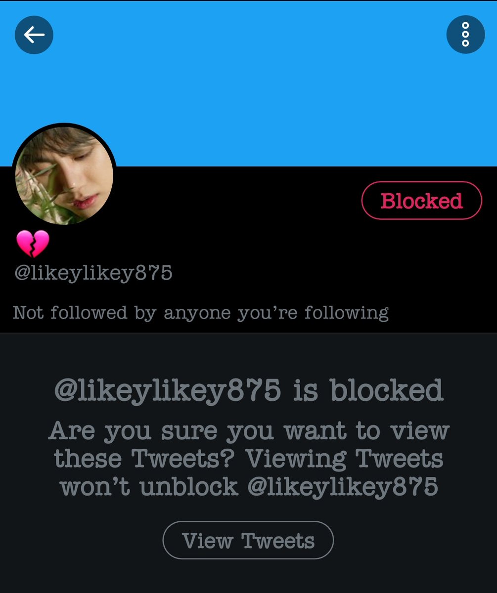 @/likeylikey875 for sending threats and generally being gross. (They did not send this to me, but to an ARMYs)