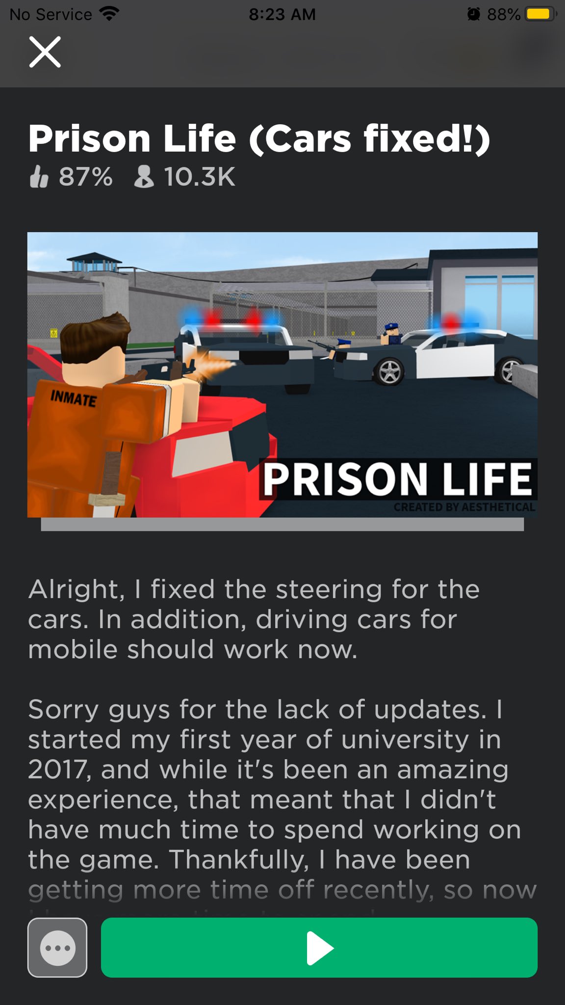 How To Be Good At Prison Life Roblox - how to crawl in roblox prison life on tablet