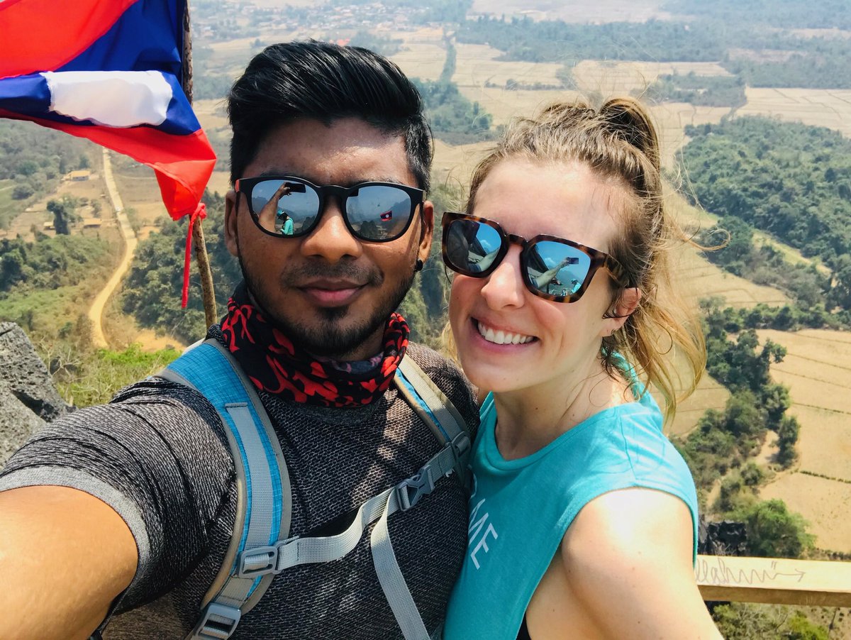 Kerloee's tweet photo. Laos #country39 #firstholidaytogether #Laos #hike https://t.co/QFCmQykWZF