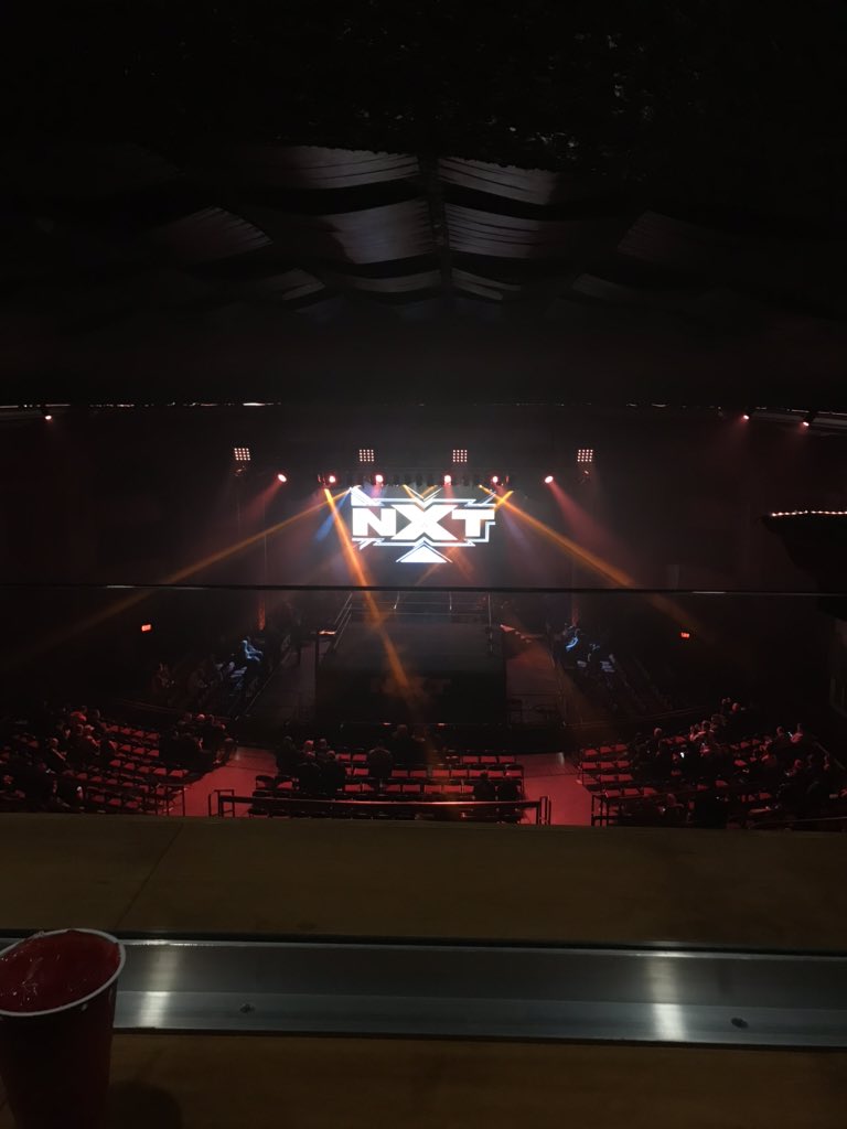 nfoster1916's tweet image. Woooo! Here we are. Final day of the tour. Enjoying from the Projection Room. What a seat! Let’s do this! #NXTDetroit #nxtroadtrip