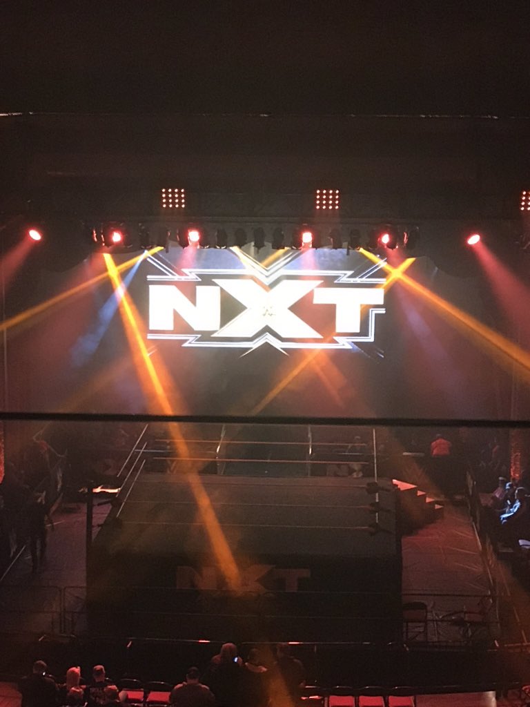 nfoster1916's tweet image. Woooo! Here we are. Final day of the tour. Enjoying from the Projection Room. What a seat! Let’s do this! #NXTDetroit #nxtroadtrip