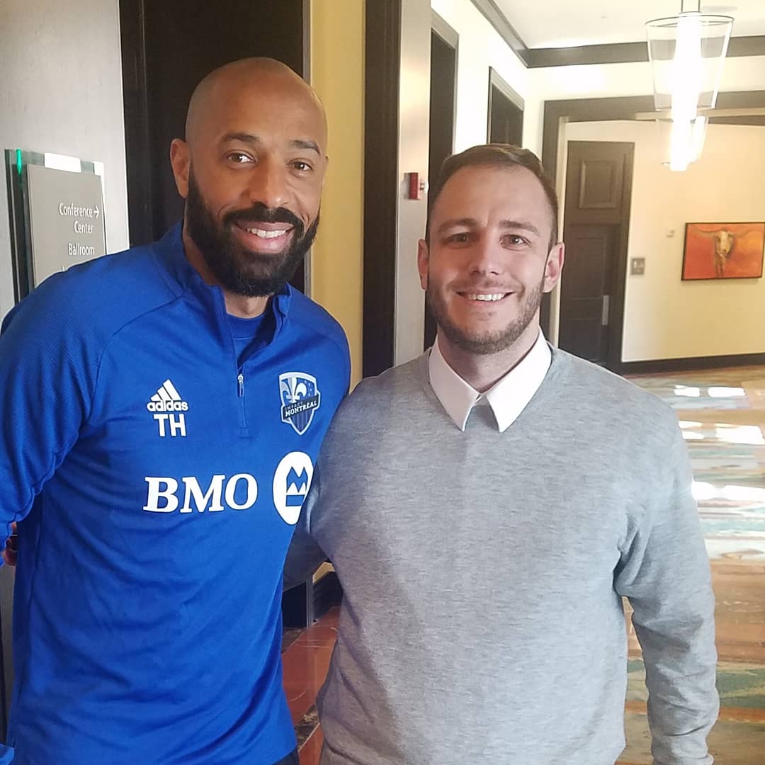 Judd_madness's tweet photo. I cannot find the words to describe how elated and ecstatic I was to FINALLY meet and talk to my soccer idol! The player I emulated my whole life, The player who's poster hangs on my wall, Well, for me it was a dream come true!🙏⚽️ #MerciHenry #ThierryHenry #DreamsDOcomeTrue https://t.co/DYjdn3X4JJ