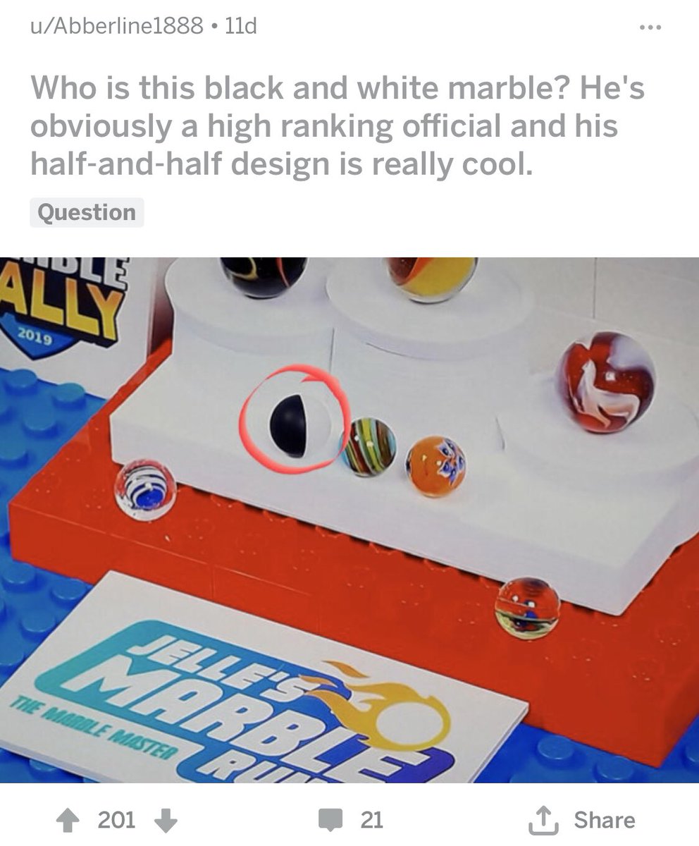 marble racing reddit