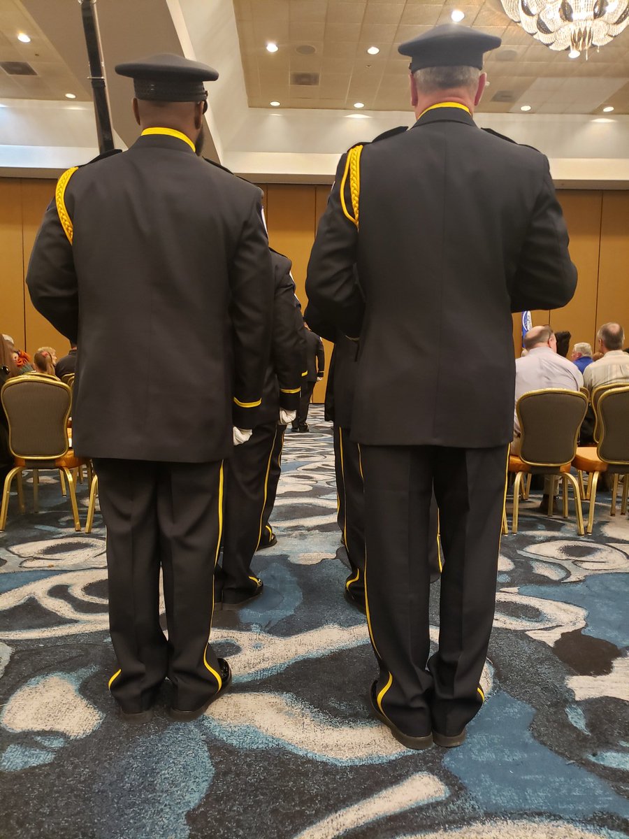 SCEMS1's tweet photo. Time for closing ceremonies at #SCEMSSYMPOSIUM2020. Thank you, @LancasterCountyEMS honor guard for opening the awards  ceremony.  Time for awards!!!! https://t.co/kxRkCbnydm