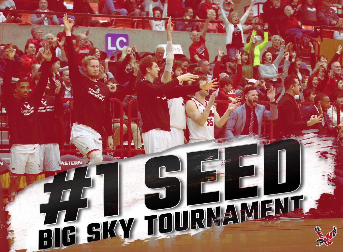 Big Sky Champs = #1 Seed!

We’ll see you in Boise, Eag Nation!

#GoEags #BigSkyMBB